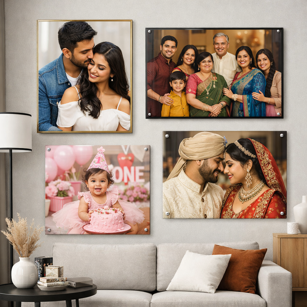 Customized Premium Acrylic Photo Frames