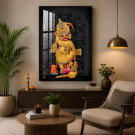 Divine Dwellings Vintage Luxury Crystal Square Wall Art