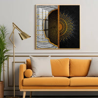 Divine Dwellings Vintage Luxury Crystal Square Wall Art